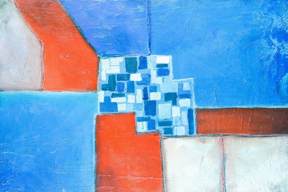 "In the Middle" Painting Print on Wrapped Canvas, 45"x30"