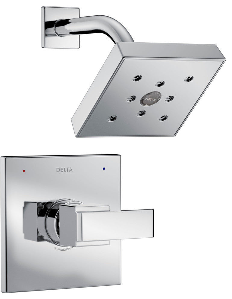 Delta Ara Monitor 14 Series H2Okinetic Shower Trim, Chrome, T14267