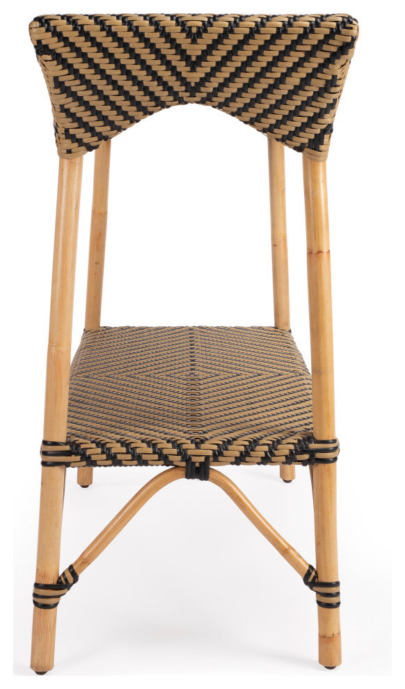 Butler Ciel Brown Rattan Bar Cart