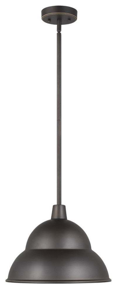 Visual Comfort Studio-6236701-71-One Light Outdoor Pendant, Barn Light