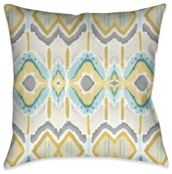 Laural Home Textile Impressions II 18" X 18" Indoor Decorative Pillow