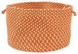 Colonial Mills Basket Montego Tangerine Round