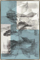 30x45 Vaguely I, Framed Artwork, Silver