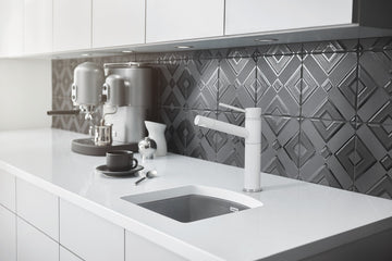 Blanco 440203 Granite Bar Kitchen Sink, Metallic Gray