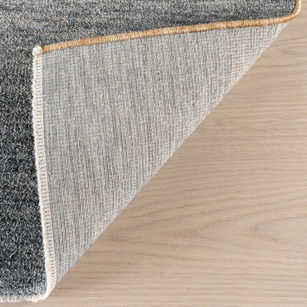 Faela Abstract Fringe Area Rug, Multicolor 10'x14'