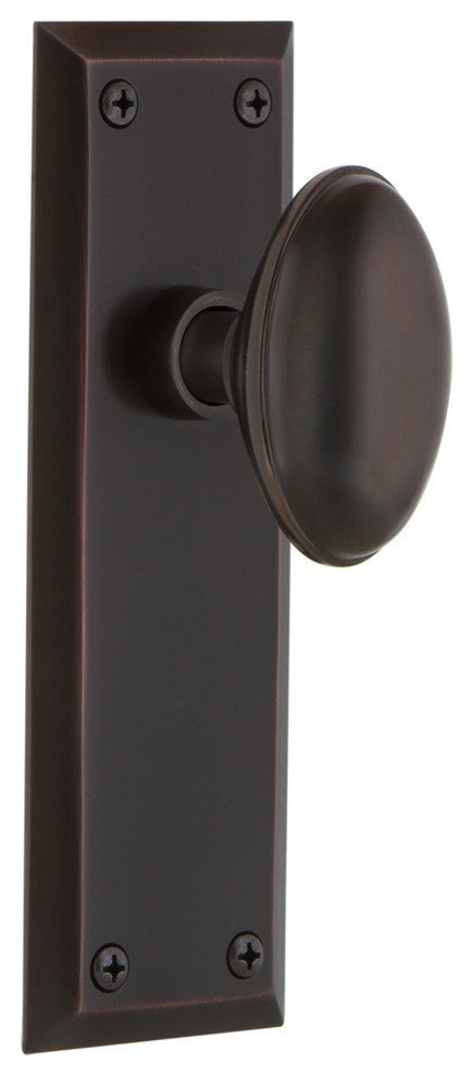 New York Plate Passage Homestead Door Knob