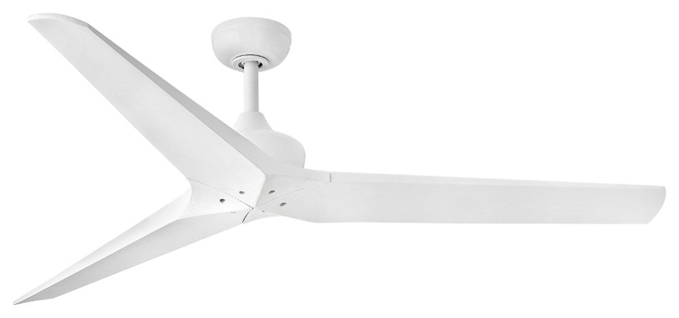 Hinkley Chisel 60" Smart Fan, Matte White