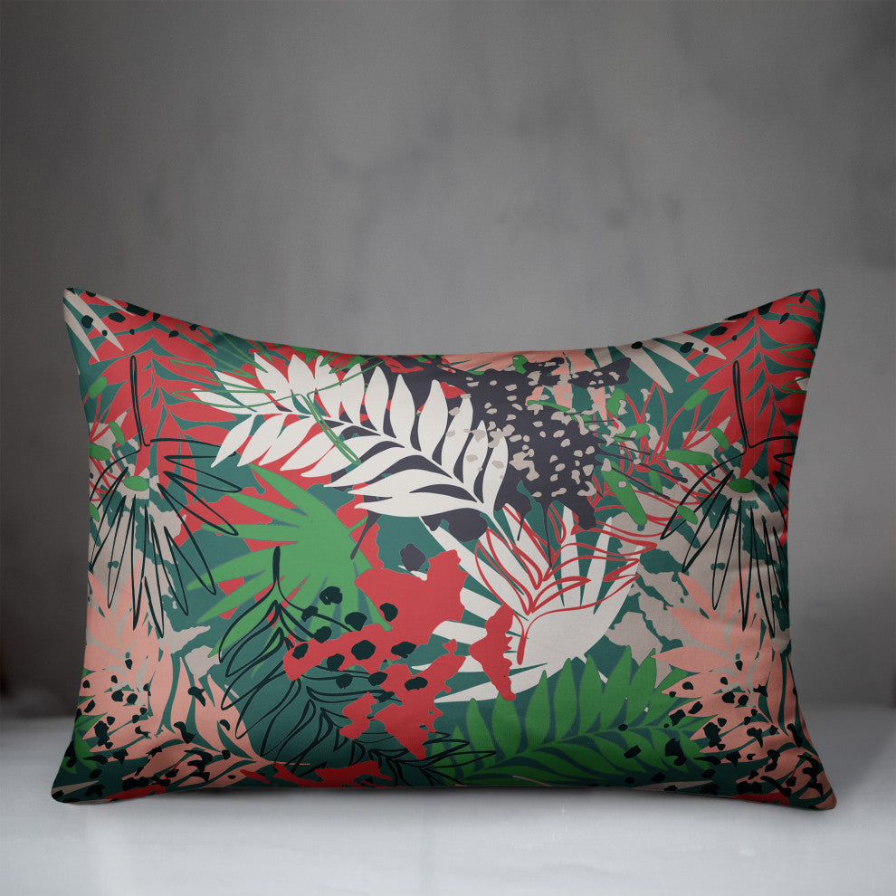 Jungle Pattern 14x20 Indoor / Outdoor Pillow