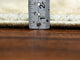 White Wash Peshawar Pure Wool Hand-Knotted Runner Oriental Rug, 2'7" x 9'9"