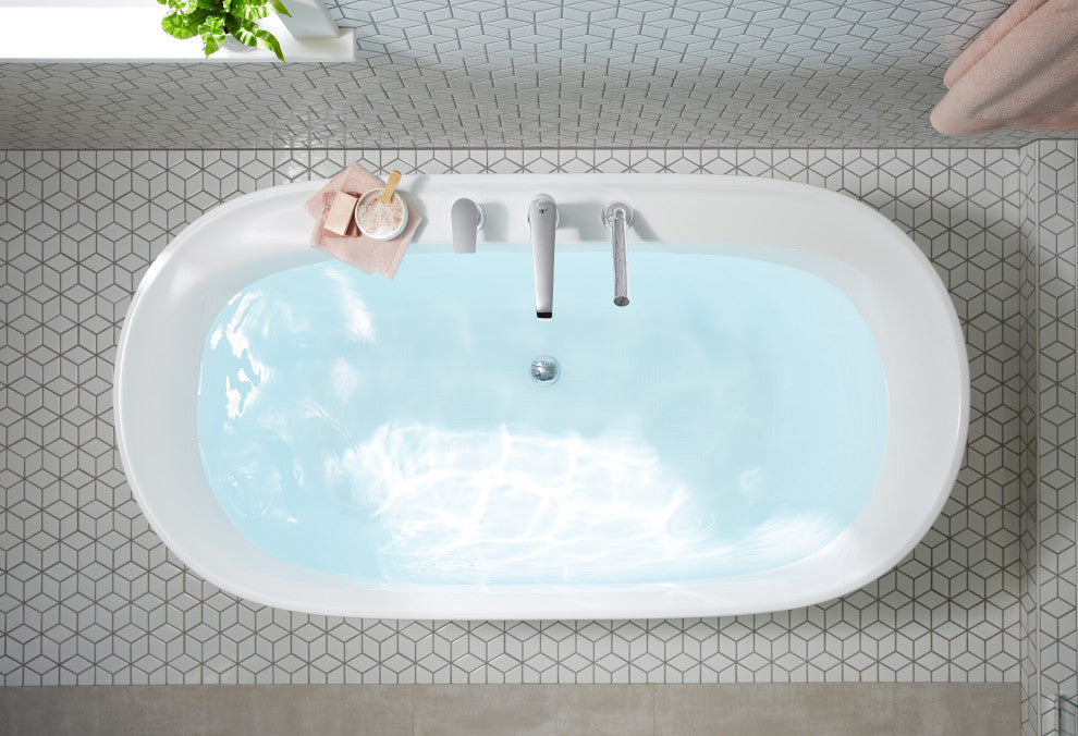 Sterling Freestanding Bathtub Kit, White