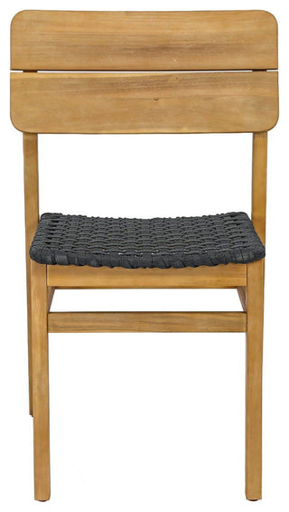 Ivory Coast Acacia Outdoor Dining Chair, Light Teak, Set of 2