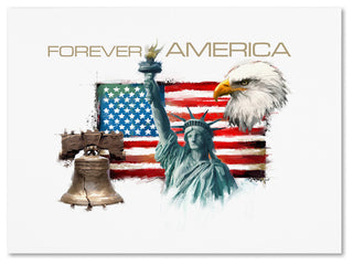 The Macneil Studio 'Forever America' Canvas Art, 24"x18"