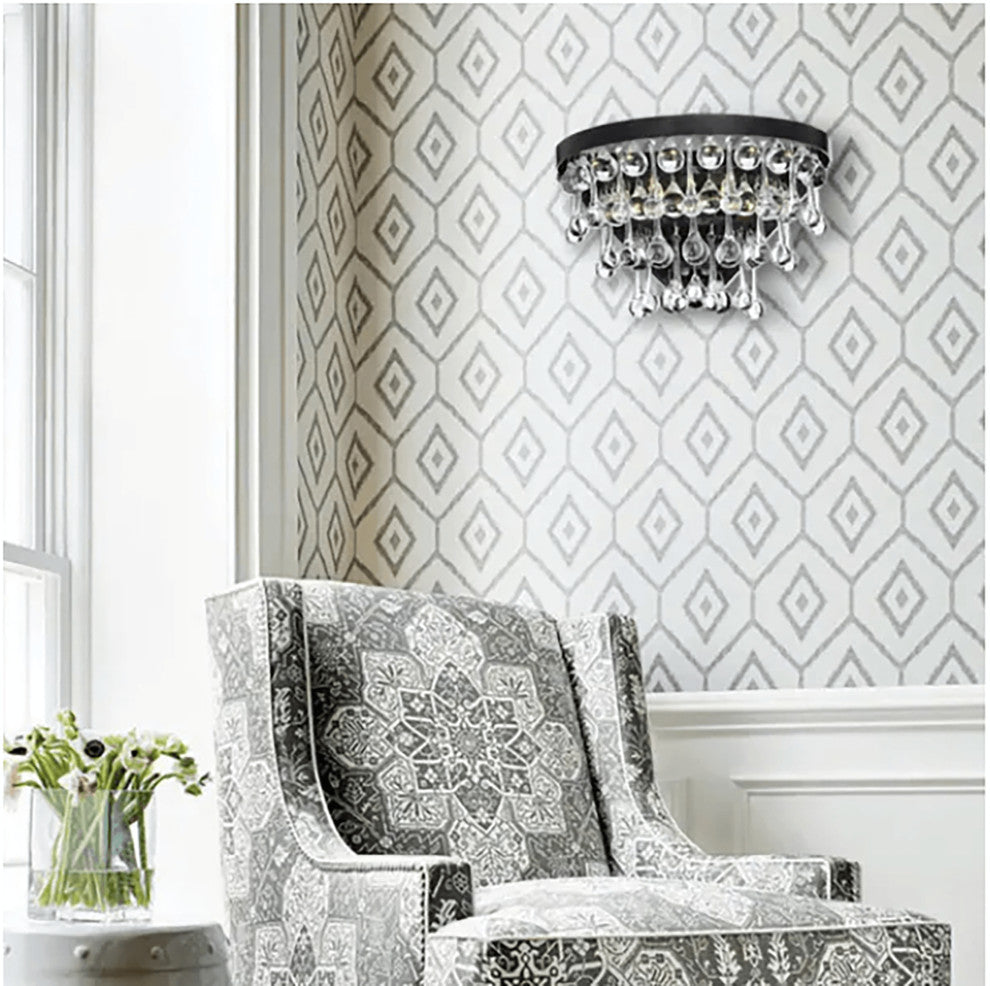 Cindy Taylor 2-light Crystal Wall Sconce