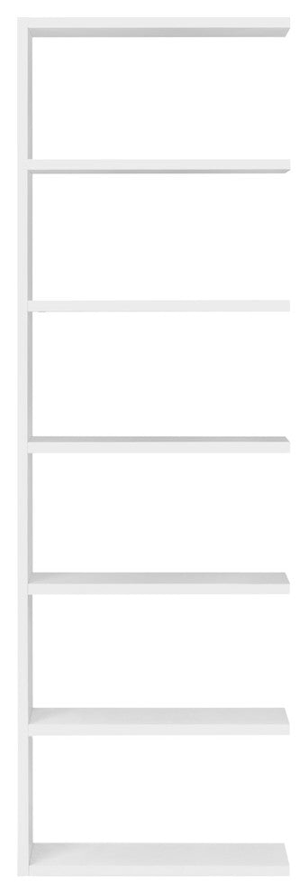 Block Modern Modular Add-On Expansion Shelves, Matte White