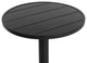 Merano Bar Table, Round, Black