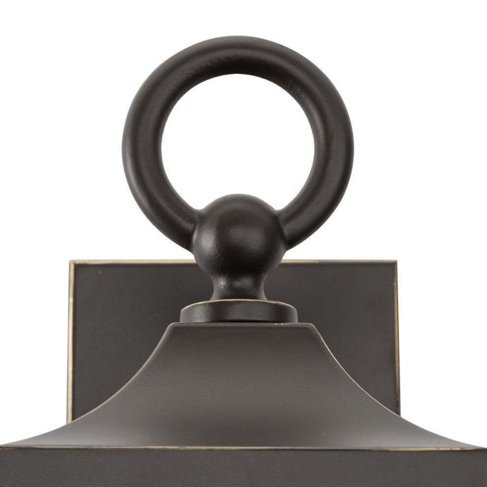 Birkdale Collection 23-1/2, 1-Light Black Dark Sky Outdoor Large Wall Lantern