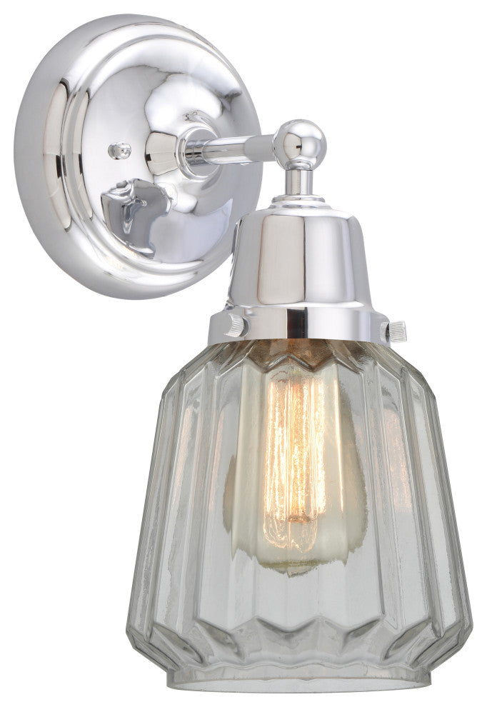 Innovations 623-1W-PC-G142 1-Light Sconce, Polished Chrome