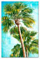 Tropical Palm Trees 20x30 Canvas Wall Art