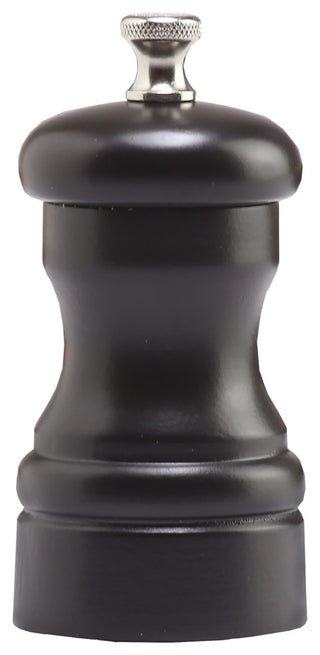 Chef Specialties Pro Series Capstan Salt Mill, 4", Black