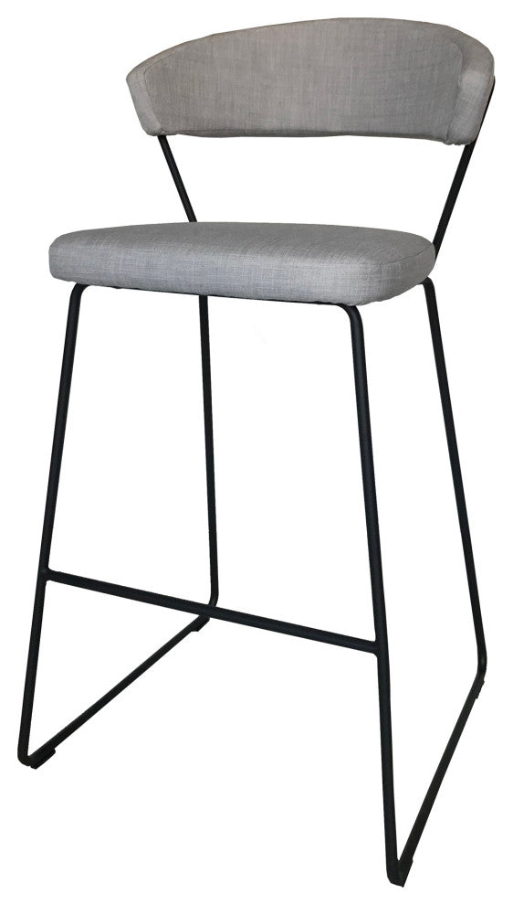 First of A Kind Adria Barstool Gray