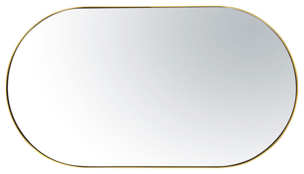 Capsule 22x40    Mirror - Gold