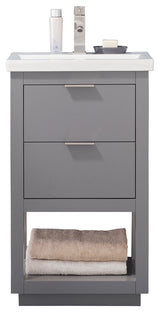 Klein 20" Single Sink Vanity, Gray