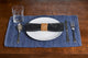 Solid Place Mats, Blue