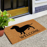 Dachshund Doormat, 2'x3'