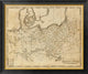 "Prussian States, 1812" Framed Canvas Giclee by Aaron Arrowsmith, 34x29"