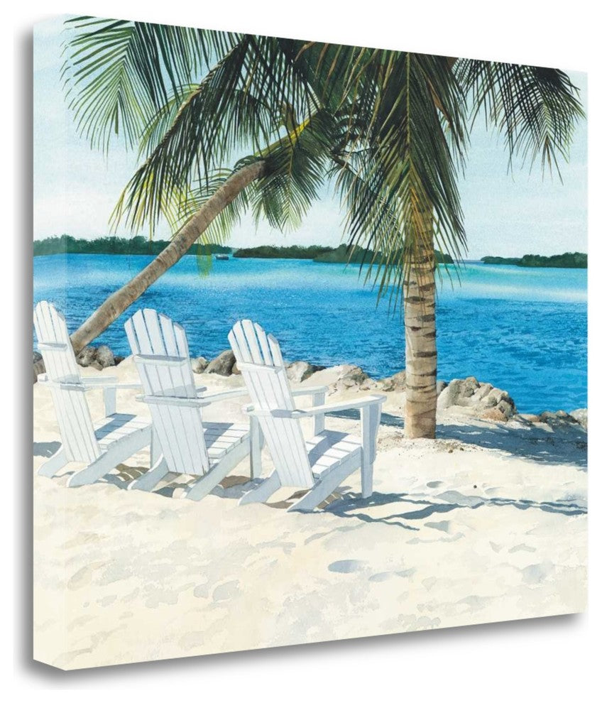 "Front Row" By Linda Roberts, Giclee Print on Gallery Wrap Canvas, Ready to Hang