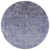 Ahgly Company Indoor Round Mid-Century Modern Area Rugs, 8' Round