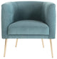 Cloak  Accent Armchair, Cloak Green