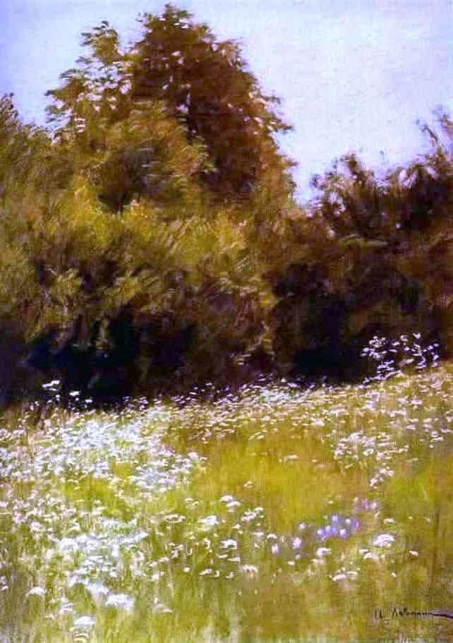 Isaac Ilich Levitan Meadow on the Edge of a Forest Wall Decal