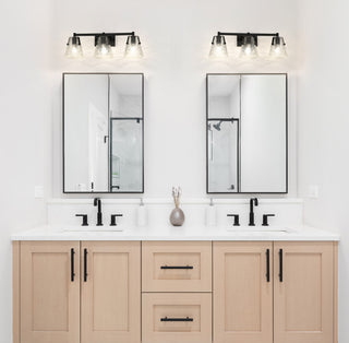 Z-LITE 3-Light Vanity, Matte Black