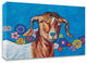 Gertie by Kathryn Wronski, Print on Canvas, 32"x24"