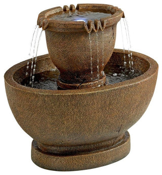 Grande Richardson Oval Urns Fountain