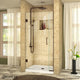 Dreamline Unidoor Min 33" To Max 33-1/2"x72" Hinged Shower Door