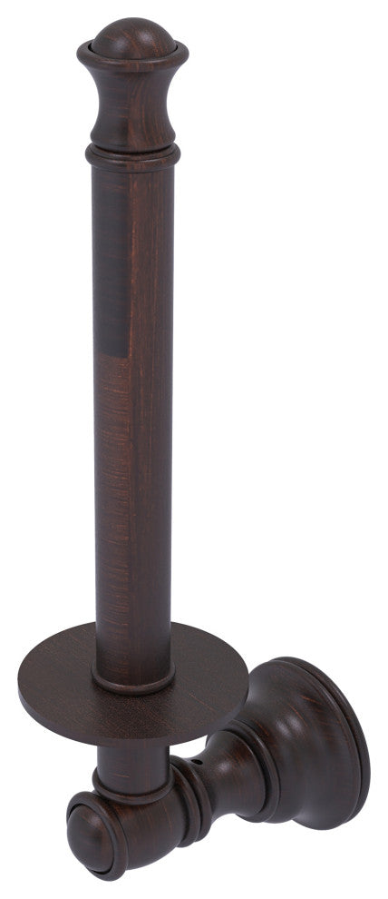 Carolina Upright Toilet Paper Holder, Venetian Bronze