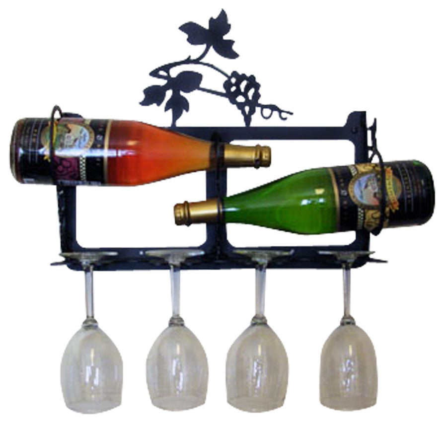 Grapevine Wine Rack Wall Mount, Extra Small