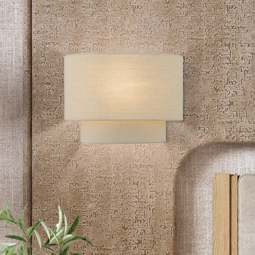 Bellingham 1-Light Antique Gold Leaf ADA Sconce