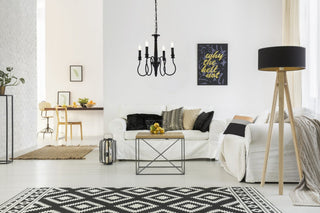 Flynn 4-Light Pendant, Black