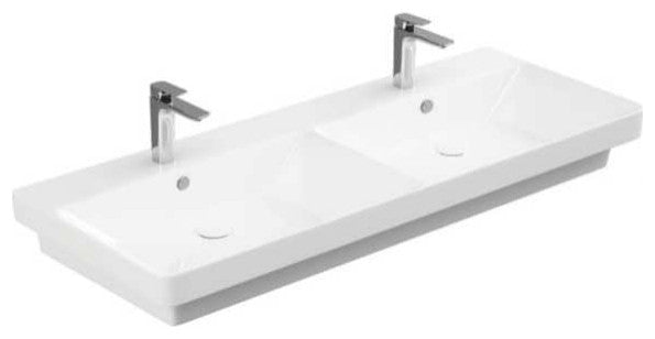 WS Bath Collections Luxury 120.01 Luxury 47" Rectangular Ceramic - Glossy White