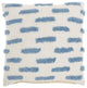 Mina Victory GC576 Throw Pillow, Ocean, 18"X18"
