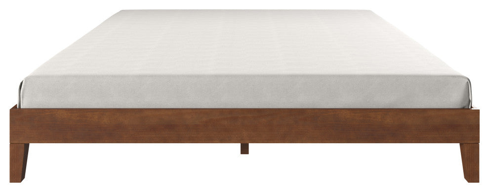 Nix King Platform Bed, Natural
