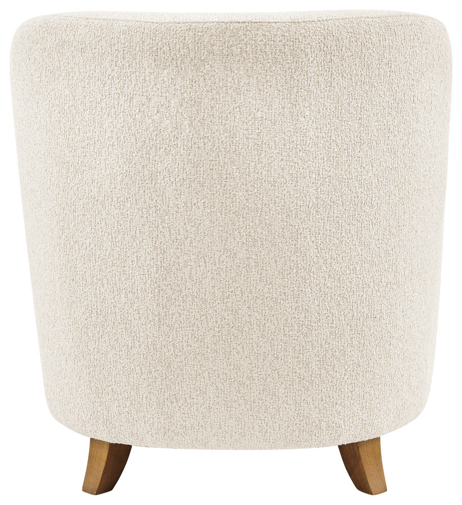 Tania Fabric Accent Arm Chair, Palladian Beige