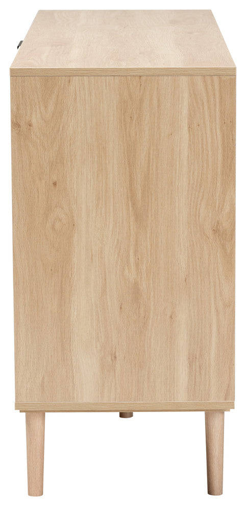 Sacha Natural Rattan Collection, 3-Drawer Sideboard