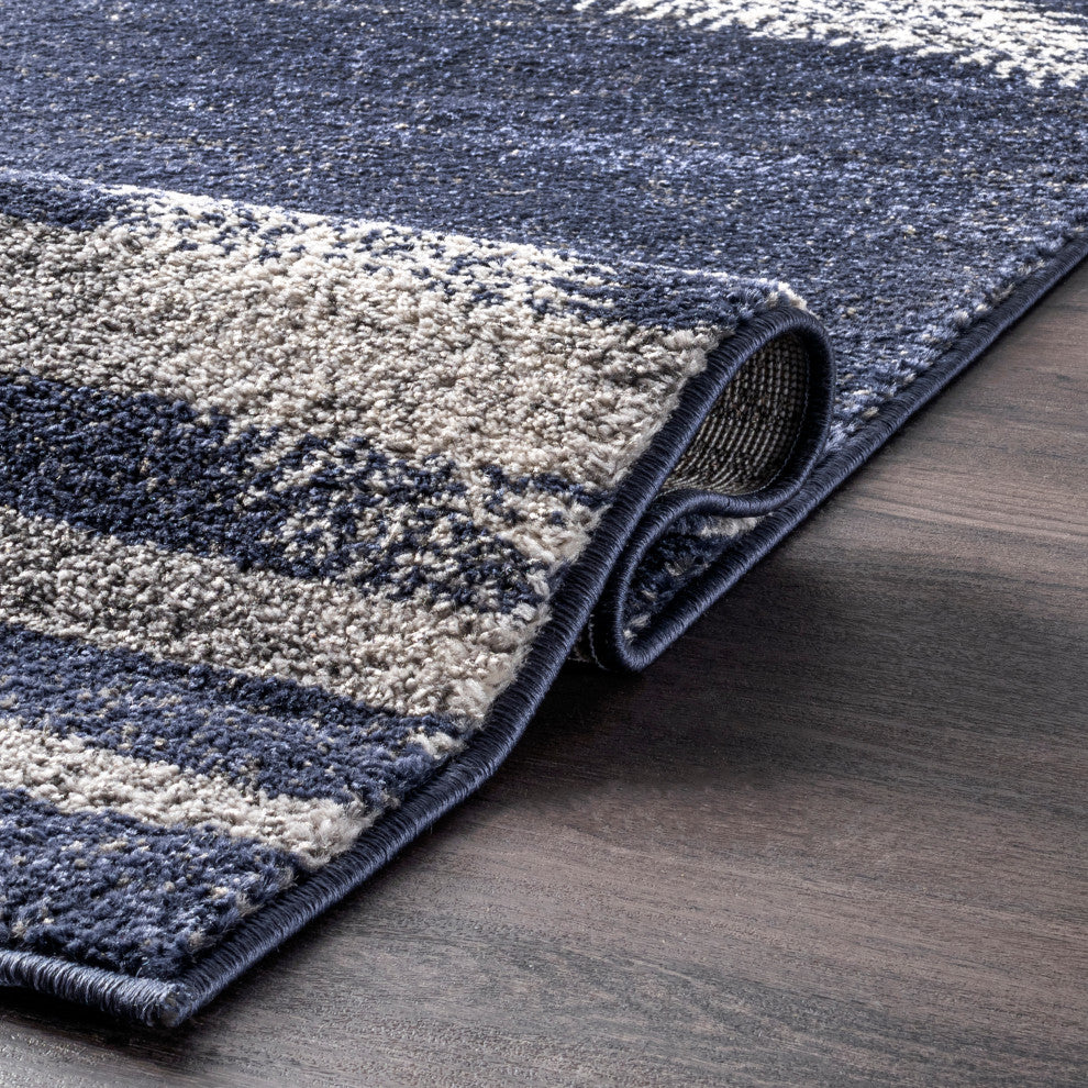 Nuloom Thomas Paul Starfish Coastal Area Rug, Blue 9'x12'