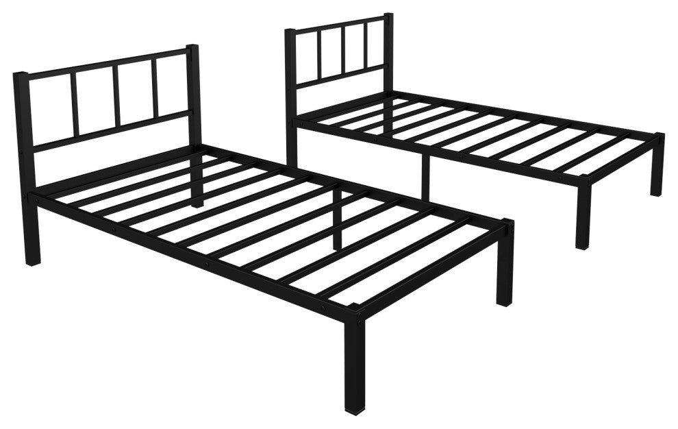 Gewnee Twin over Twin & Twin Bunk Beds for 3