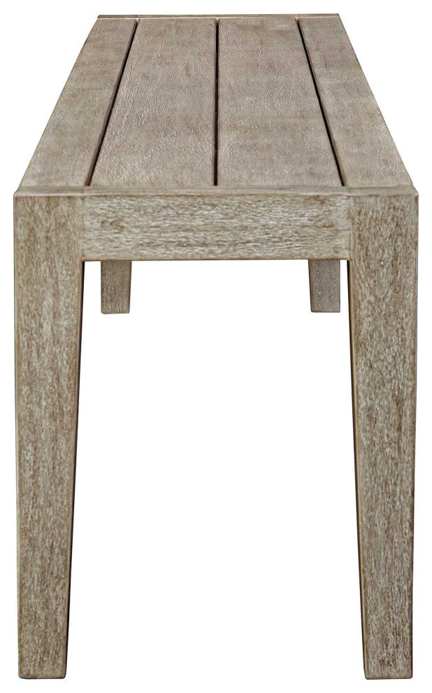 Uttermost Kirkham Wooden Outdoor Bench