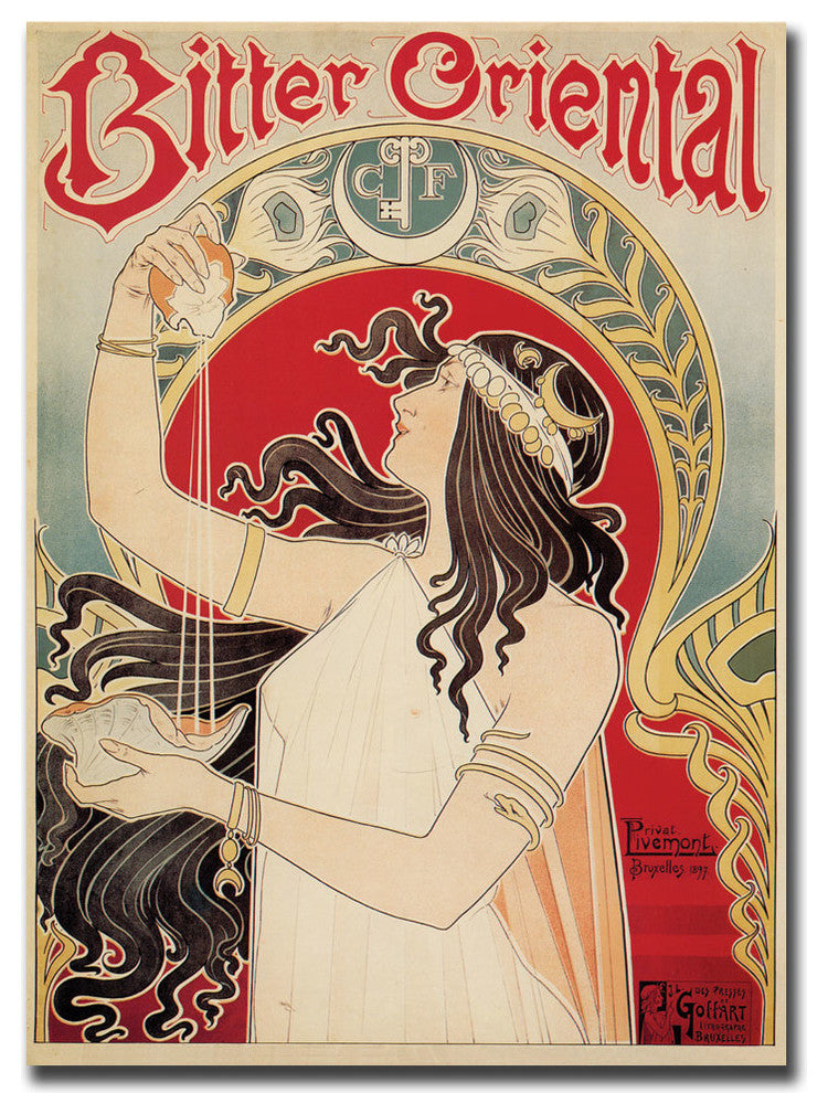 ''Bitter Oriental'' Canvas Art